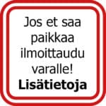 Lisätietoja varalle ilmoittautumisesta.